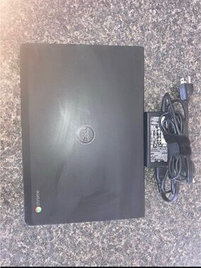 Dell Black Chromebook Laptop with Charger